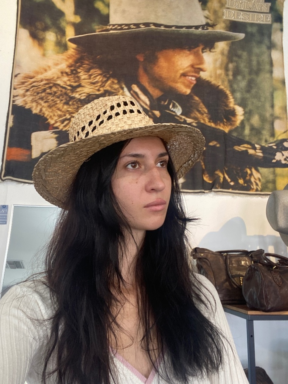 Reinhard Plank Straw Hat in light beige